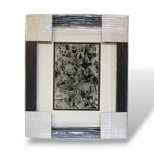 B&W Marilyn Monroe collage photograph