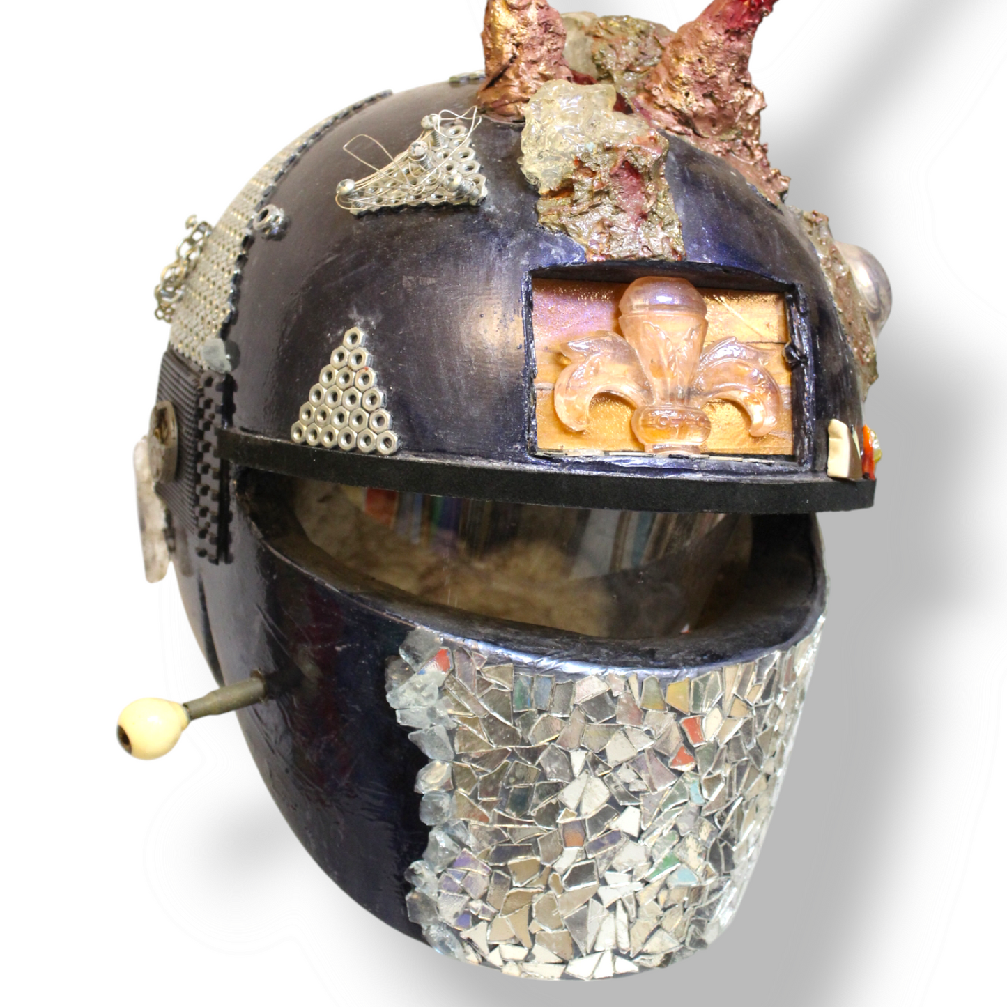 “Steampunk Gort”- One of 200 “Gort” helmets (from the 1962 film, “The Day The Earth Stood Still”)