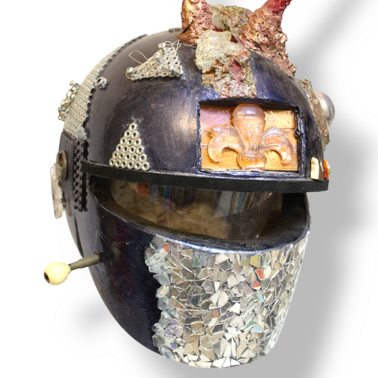 “Steampunk Gort”- One of 200 “Gort” helmets (from the 1962 film, “The Day The Earth Stood Still”)