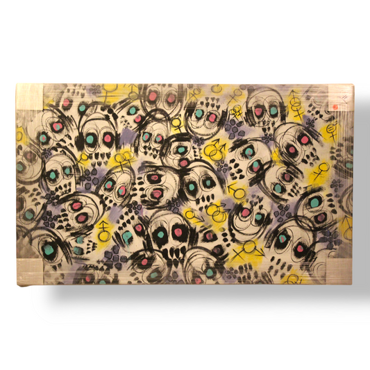 Life Sex Death Series. Oil on Canvas