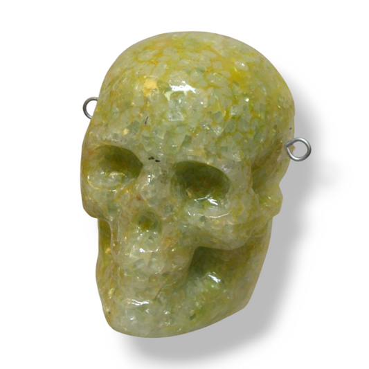 Shatters Dreams Resin Skull
