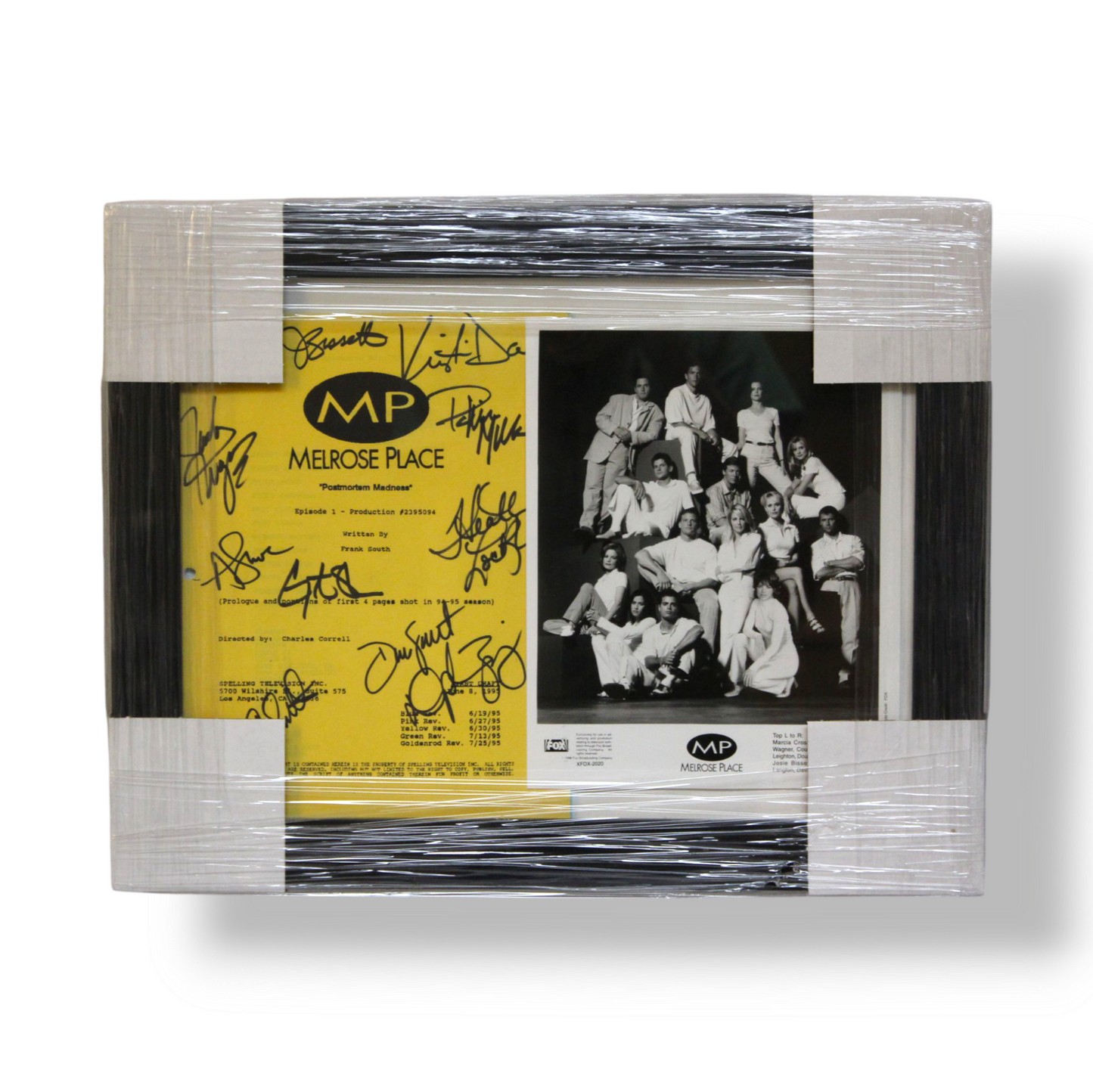 Melrose Place signed script