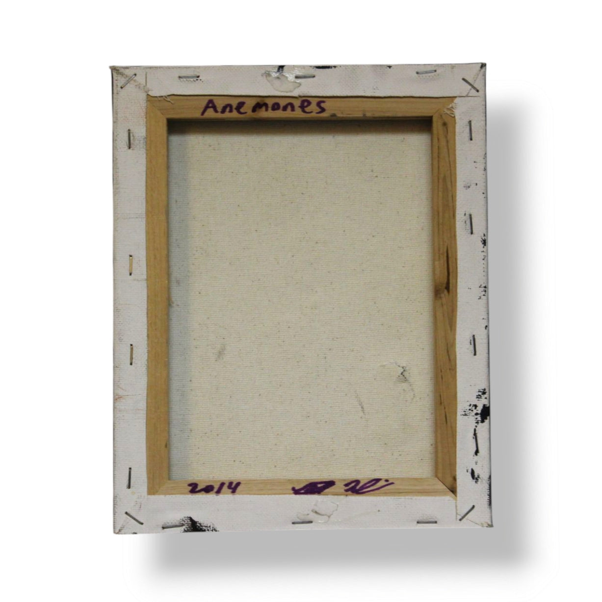 Anemones: Enamel on Canvas