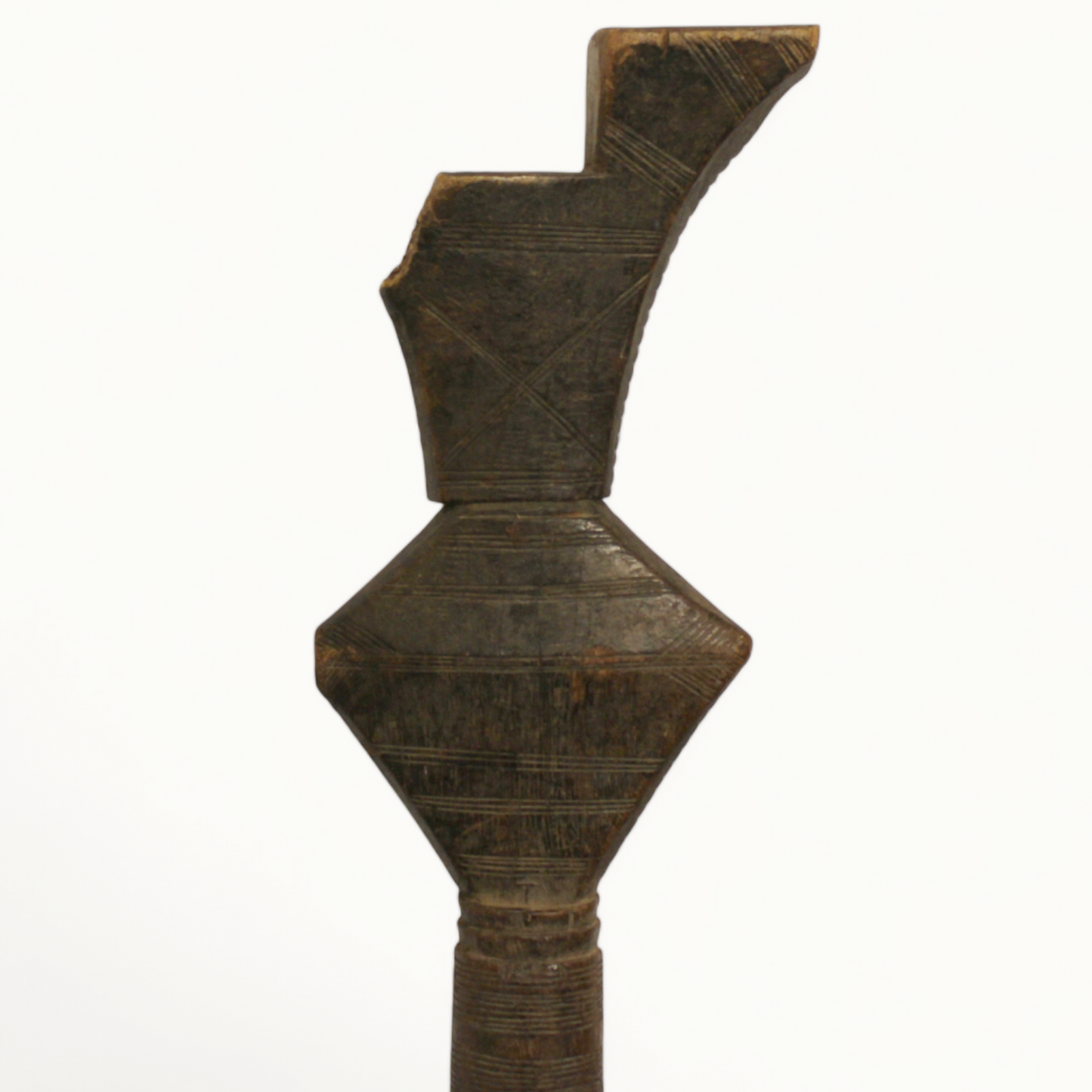 Wooden Tuareg tribe walking stick
