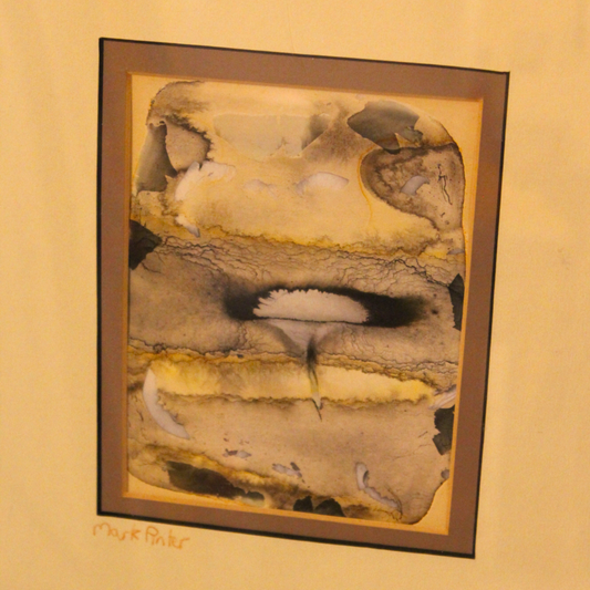A framed watercolor by Mark Pinter, England, (Circa 1980’s)