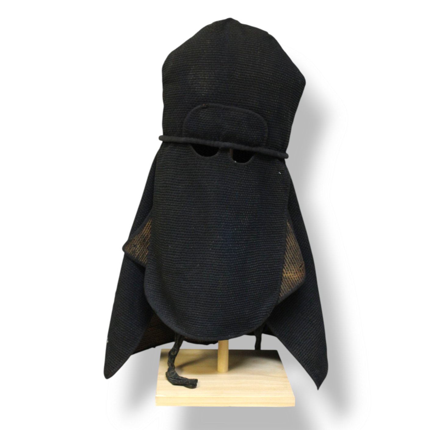 19th Century Japanese Fireman’s Hood – Sashiko Stitching & Water Dragon Design