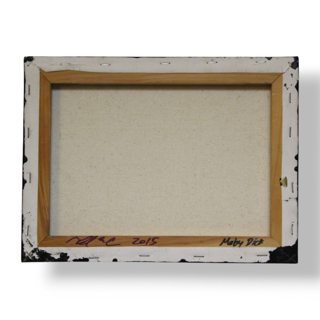 Mobydick: Enamel on Canvas
