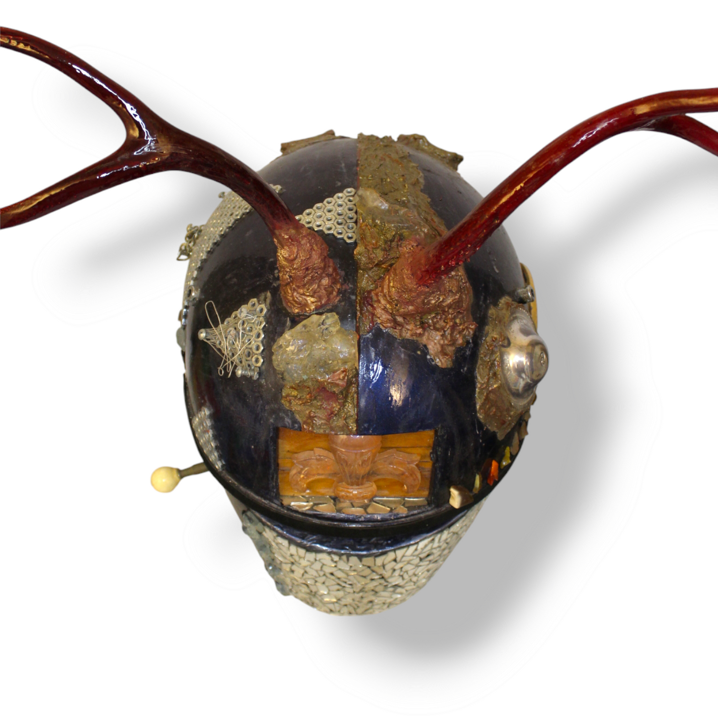 “Steampunk Gort”- One of 200 “Gort” helmets (from the 1962 film, “The Day The Earth Stood Still”)