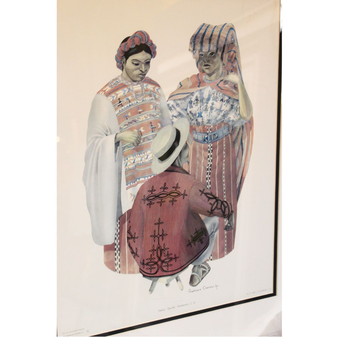 Nebaj Quiche Framed Print by Fredrick Crocken (Guatemala)