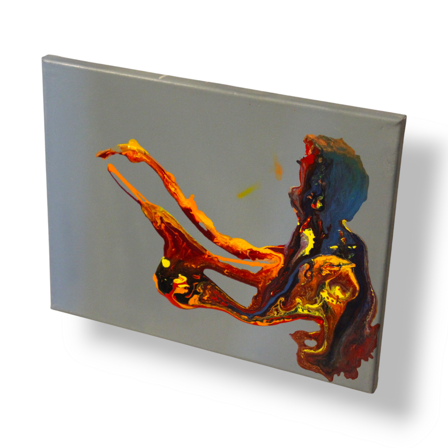 Hendrix: Enamel on Canvas by Tal McAbian