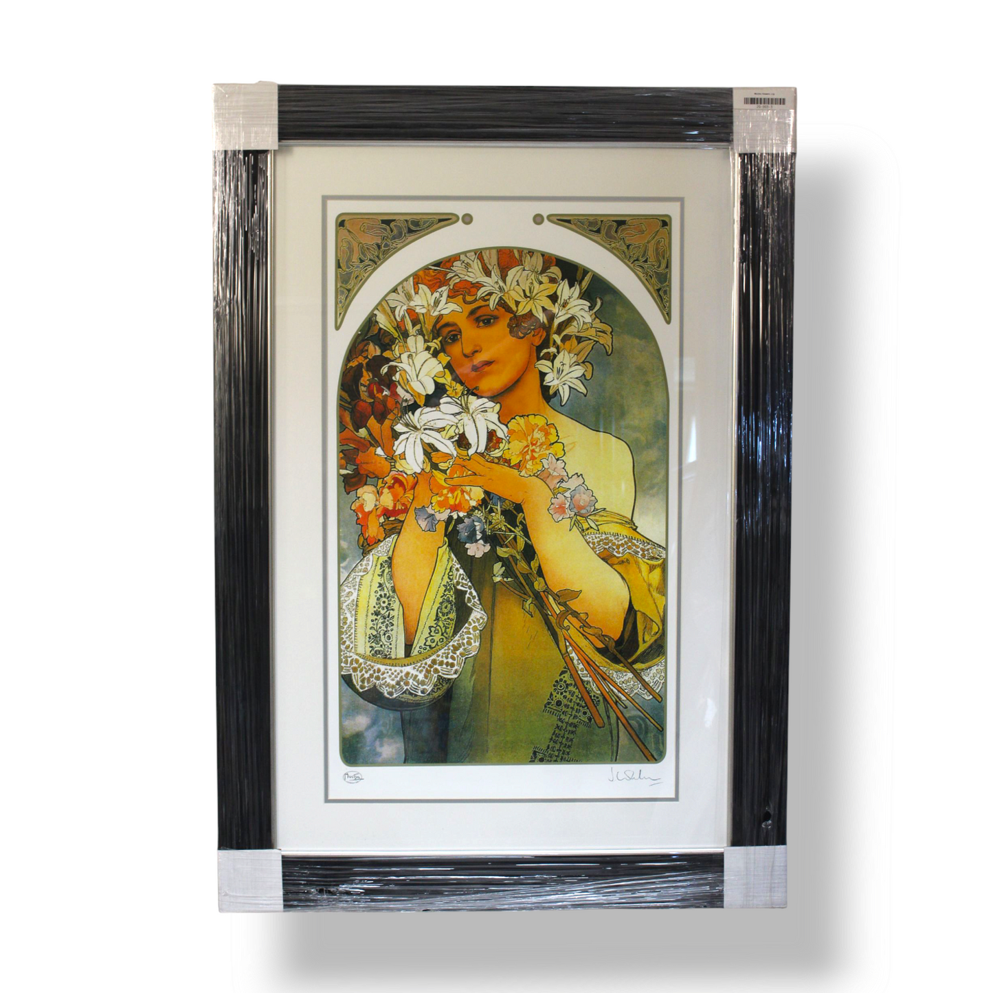 Alphonse Mucha’s “Flowers”