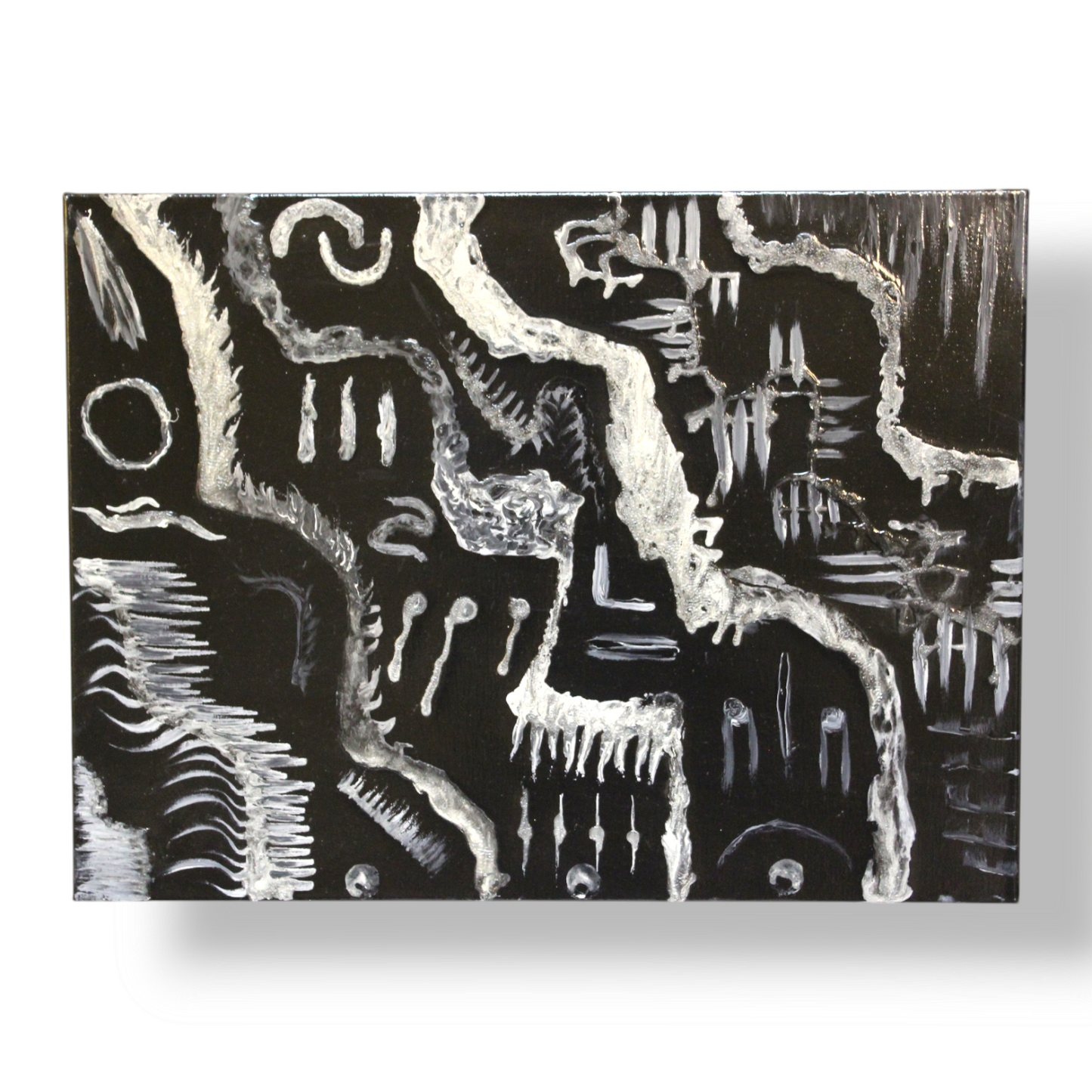 Underworld Species: Enamel on Canvas by Tal McAbian