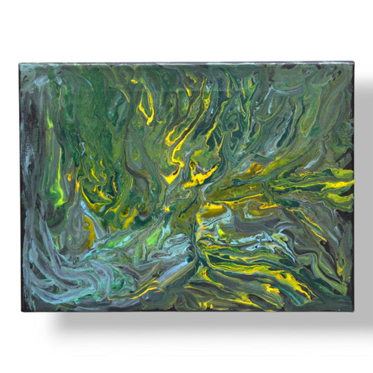 Verdict: Enamel on Canvas by Tal McAbian