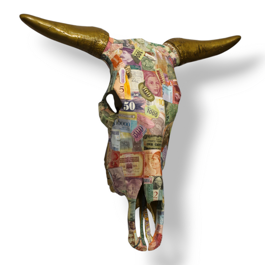“Globalization” Skull