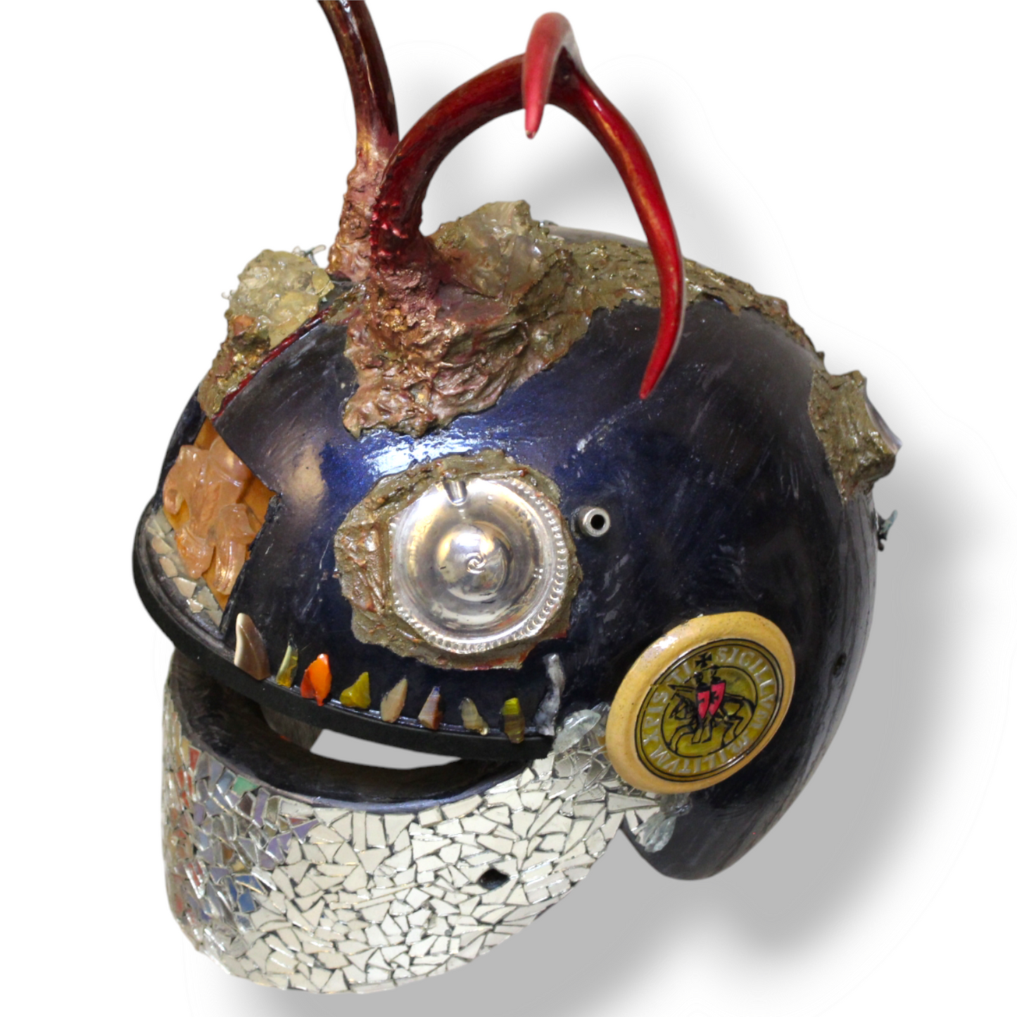 “Steampunk Gort”- One of 200 “Gort” helmets (from the 1962 film, “The Day The Earth Stood Still”)