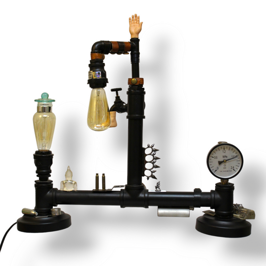 Steampunk Tabletop Lamp