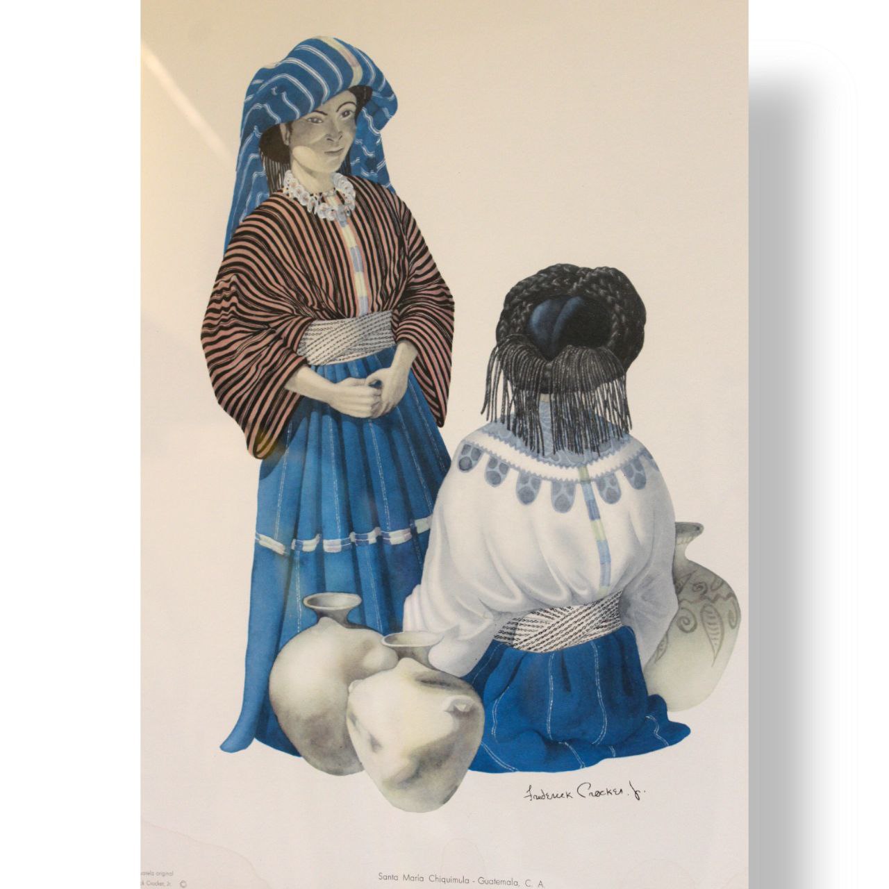 Santa Maria Chiquimula, Guatemala Framed Print by Fredrick Crocken