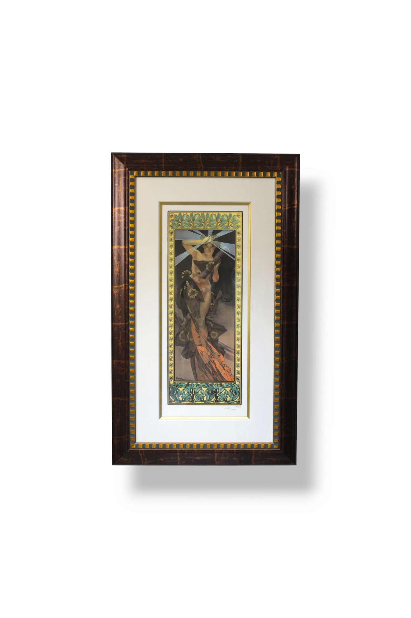 Alphonse Mucha’s “The Moon and the Stars: Morning Star”