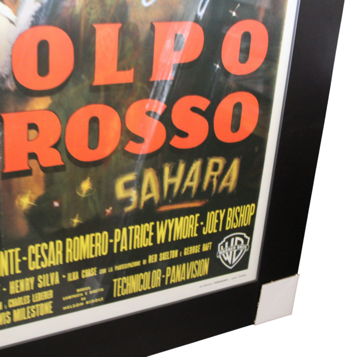 Vintage Italian Movie Poster – “Colpo Grosso”, 1960 (the original "Ocean's 11"); Framed Film Poster