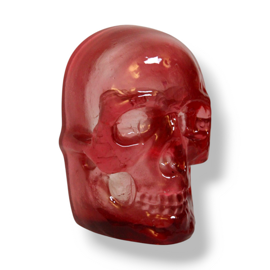 Bloody Head Resin Skull