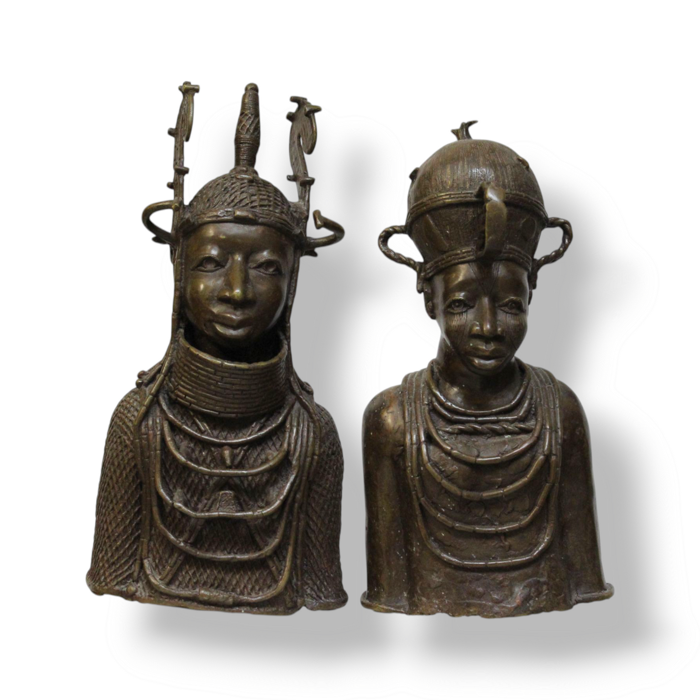 Edo Couple in Bronze