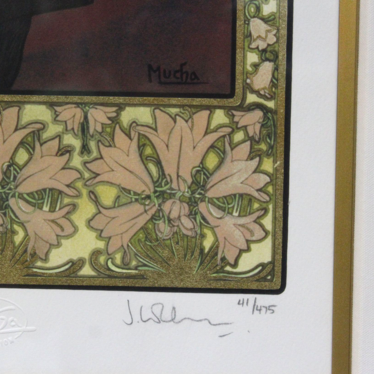 Alphonse Mucha’s “The Moon and the Stars: Evening Star”