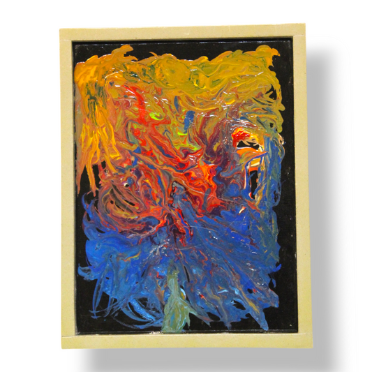 Climax: Enamel on Canvas by Tal McAbian