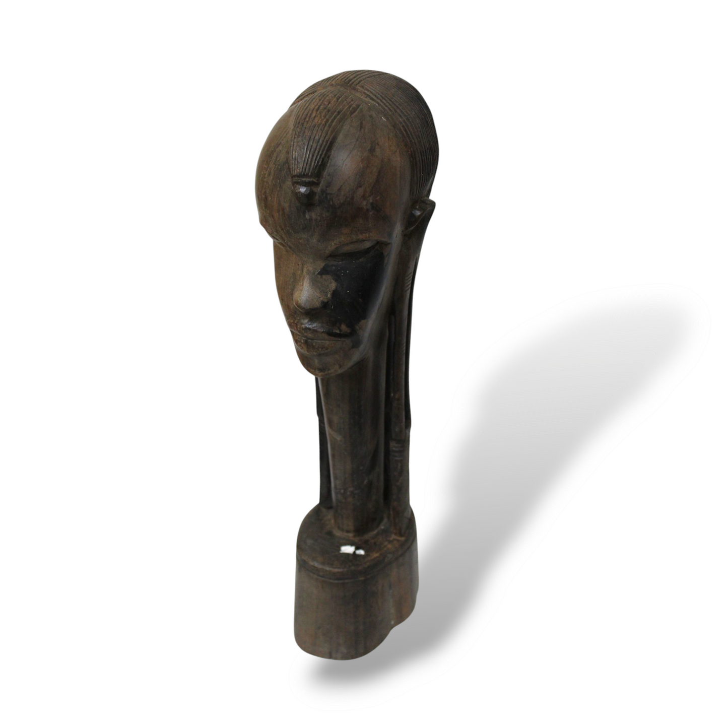 Afro Head Statue