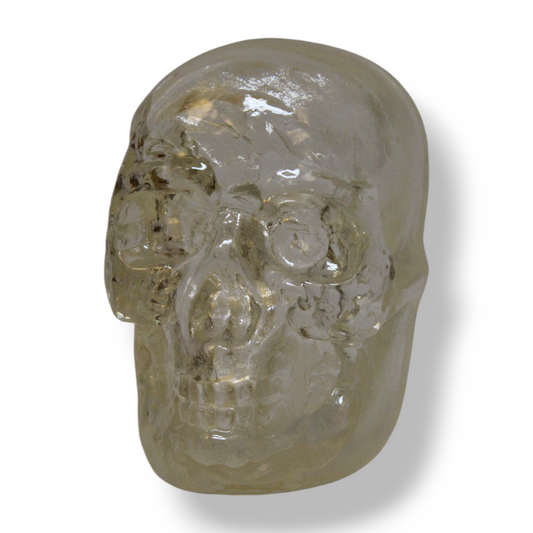 Clear Mind Resin Skull