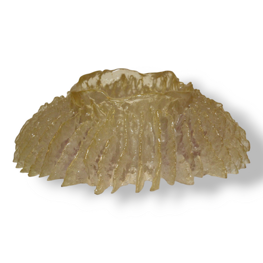 Demi semi-translucent clear resin sponge- mold