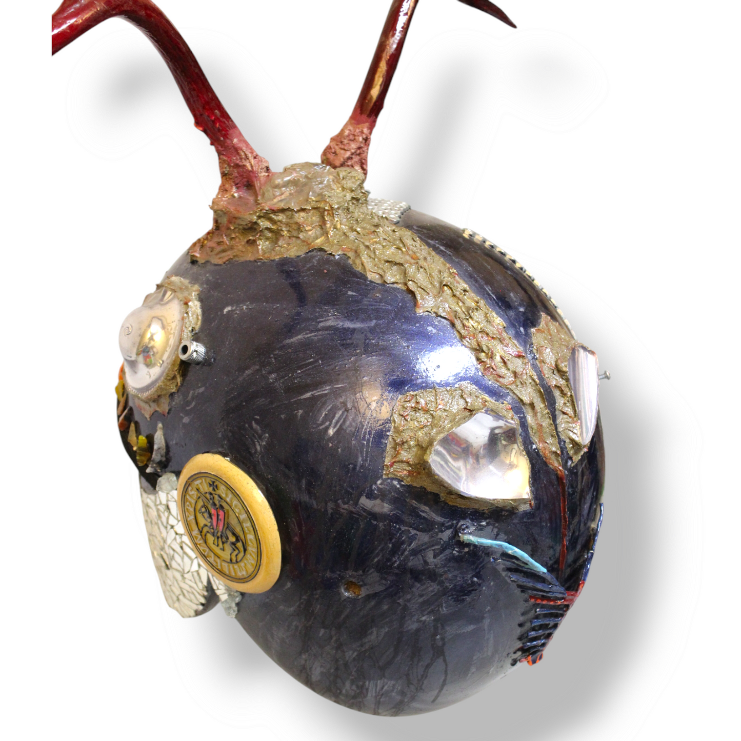 “Steampunk Gort”- One of 200 “Gort” helmets (from the 1962 film, “The Day The Earth Stood Still”)